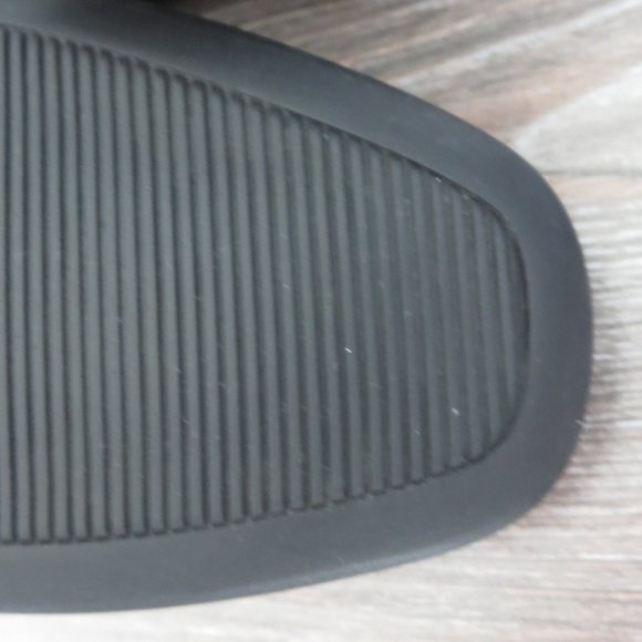 Munro Jet Black Traveler Shoes 1.5" Low Heel Square Closed Toe Slip On Sz 7 - Picture 15 of 15